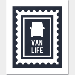Van Life Stamp Posters and Art